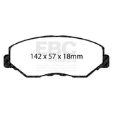 EBC Brakes Pad and Disc Kit (PDKF886) Image 4