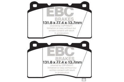 EBC Redstuff 3000 Series Sport Brake Pad Set (DP32147C) Image 4