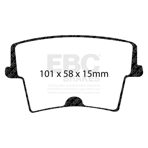 EBC Brakes Pad  and  Disc Kit (PD01KR260)