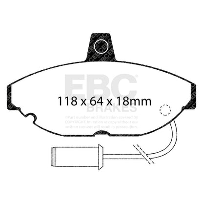 EBC Brakes Pad and Disc Kit (PDKF192)