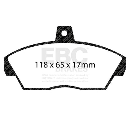 EBC Brakes Pad and Disc Kit (PD11KF1066)