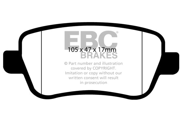 EBC Brakes Pad and Disc Kit (PDKR306) Image 2