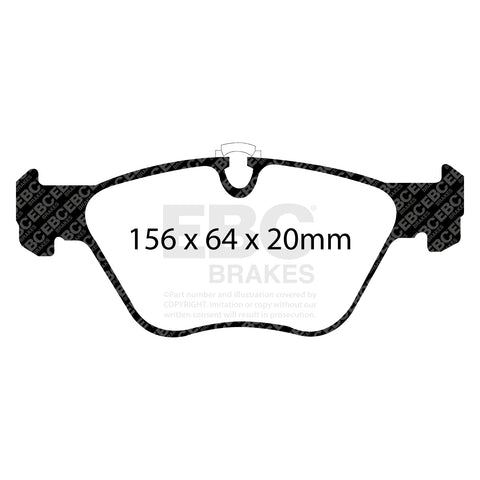 EBC Brakes Pad and Disc Kit (PDKF251) Image 1