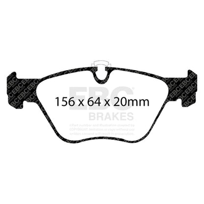 EBC Brakes Pad and Disc Kit (PD17KF020) Image 4