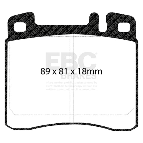 EBC Brakes Pad  and  Disc Kit (PD01KF992)