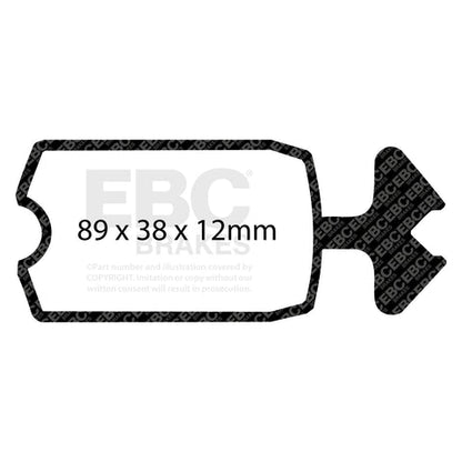 EBC Brakes Pad and Disc Full vehicle Kit (PD40K521)