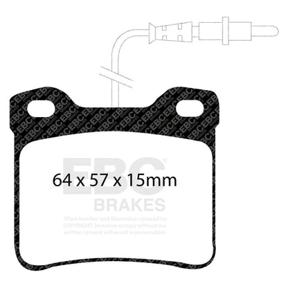 EBC Brakes Pad and Disc Kit (PDKR607)