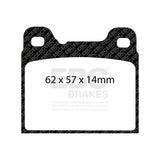 EBC Brakes Pad and Disc Kit (PDKR940) Image 1