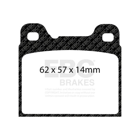 EBC Brakes Pad and Disc Kit (PDKR940) Image 1