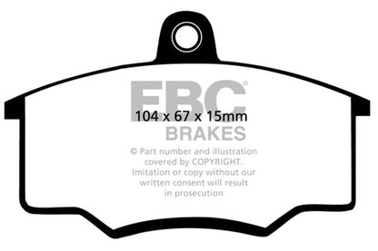 EBC Brakes Pad and Disc Kit (PDKF097) Image 2