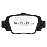 EBC Brakes Pad and Disc Kit (PDKR657) Image 3