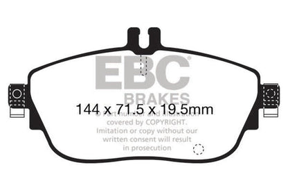 EBC Greenstuff 6000 Series Truck and SUV Brake Pad Set (DP62165) Image 2