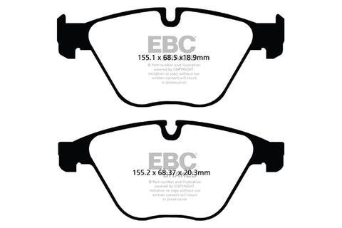 EBC Brakes Pad and Disc Full vehicle Kit (PD40K2333) Image 3