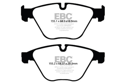 EBC Brakes Pad and Disc Full vehicle Kit (PD40K2333) Image 3