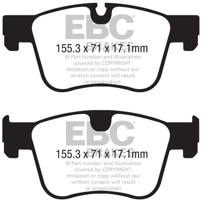 EBC Brakes Pad and Disc Full vehicle Kit (PD40K2479)