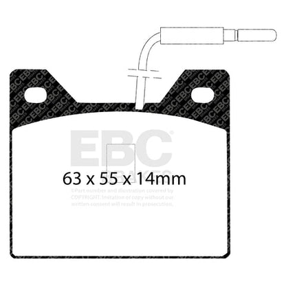 EBC Brakes Pad and Disc Kit (PDKR723)
