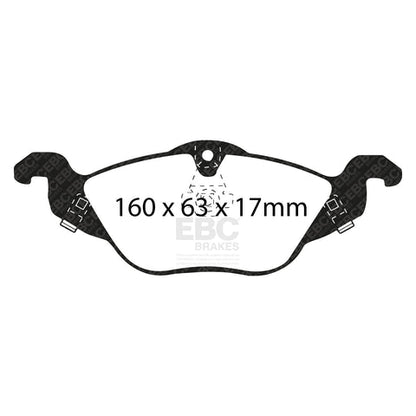 EBC Brakes Pad and Disc Full vehicle Kit (PD40K1420)