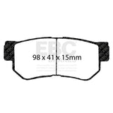 EBC Brakes Pad and Disc Kit (PDKR428) Image 3