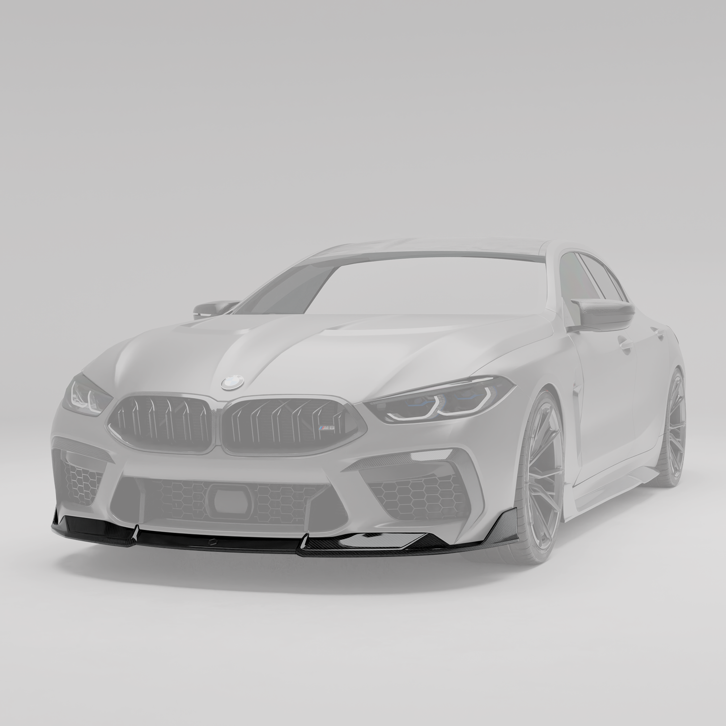 Revozport Carbon Fiber Front Lip for BMW M8 F93