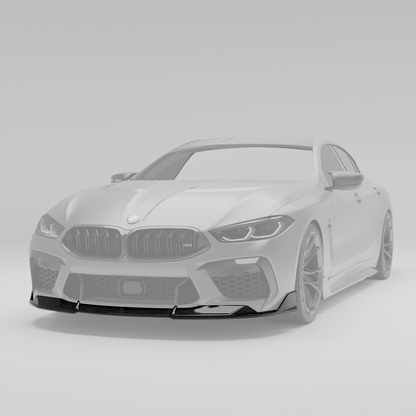 Revozport Carbon Fiber Front Lip for BMW M8 F93