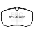EBC Brakes Pad and Disc Kit (PDKR451) Image 1