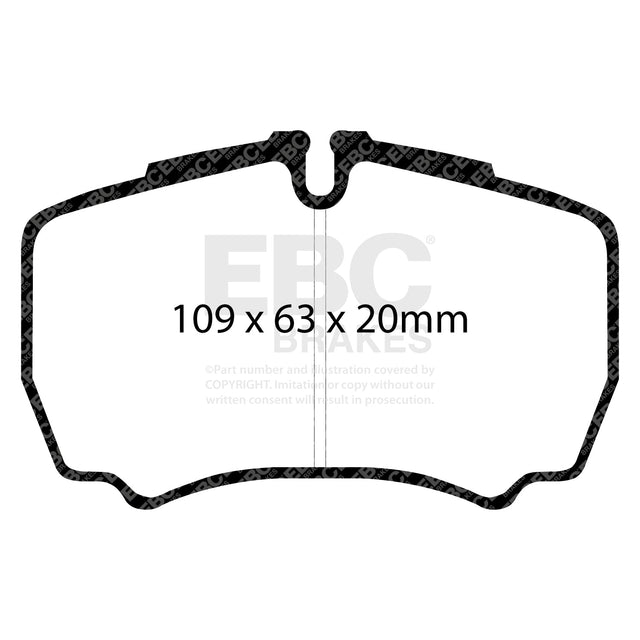EBC Brakes Pad and Disc Kit (PDKR451) Image 1