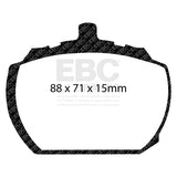 EBC Brakes Pad and Disc Kit (PDKF811) Image 2