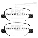 EBC Brakes Pad and Disc Full vehicle Kit (PD40K072) Image 4