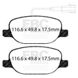 EBC Brakes Pad and Disc Kit (PDKR029) Image 1