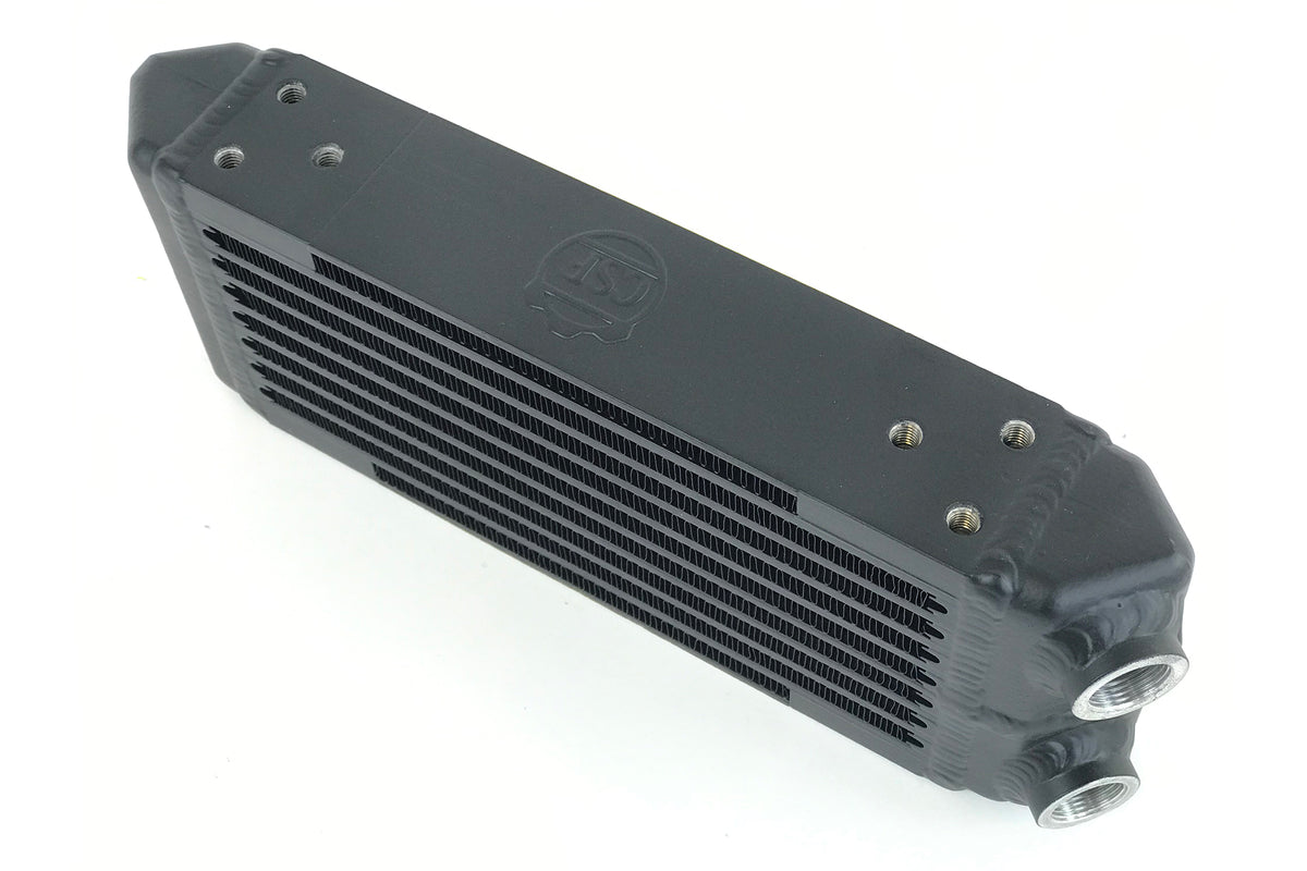 CSF Compact Dual-Pass Oil Cooler (Universal), M22 x 1.5 Fittings, 13 x 4.75 in - image 4