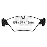 EBC Brakes Pad and Disc Kit (PDKF1612) Image 4