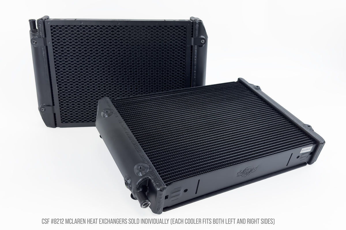 CSF Heat Exchanger for McLaren 720S, 765LT, 750S, 570S, 600LT, GT & GTS (Each)