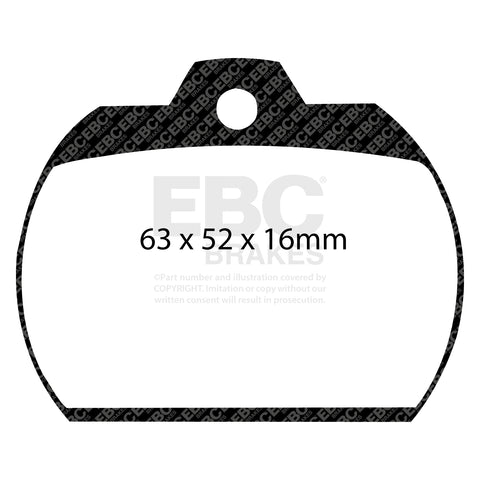 EBC Brakes Pad and Disc Kit (PDKF2059) Image 1