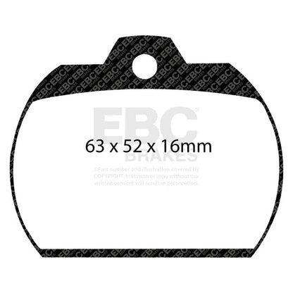 EBC Brakes Pad and Disc Kit (PDKF2059) Image 1