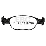 EBC Brakes Pad and Disc Kit (PDKF650) Image 2