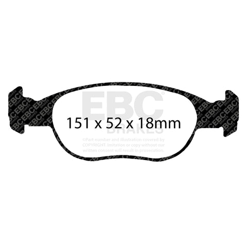 EBC Brakes Pad and Disc Kit (PDKF674) Image 4