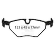 EBC Brakes Pad and Disc Kit (PD03KR178) Image 1
