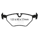 EBC Brakes Pad and Disc Kit (PD03KR178) Image 1