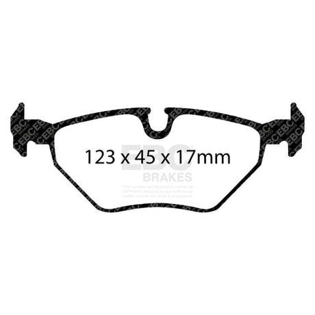 EBC Brakes Pad and Disc Kit (PD03KR178) Image 1