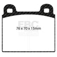 EBC Brakes Pad and Disc Kit (PDKF1607) Image 1