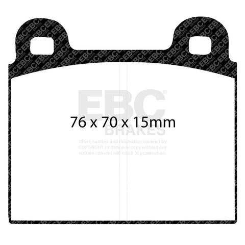 EBC Brakes Pad  and  Disc Kit (PD01KF1215) Image 4