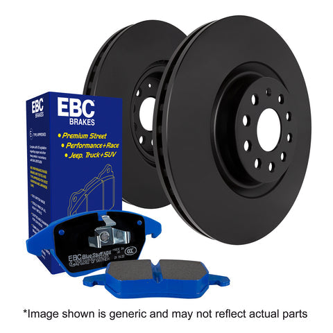 EBC Brakes Pad and Disc Kit (PD04KF1256) Image 3
