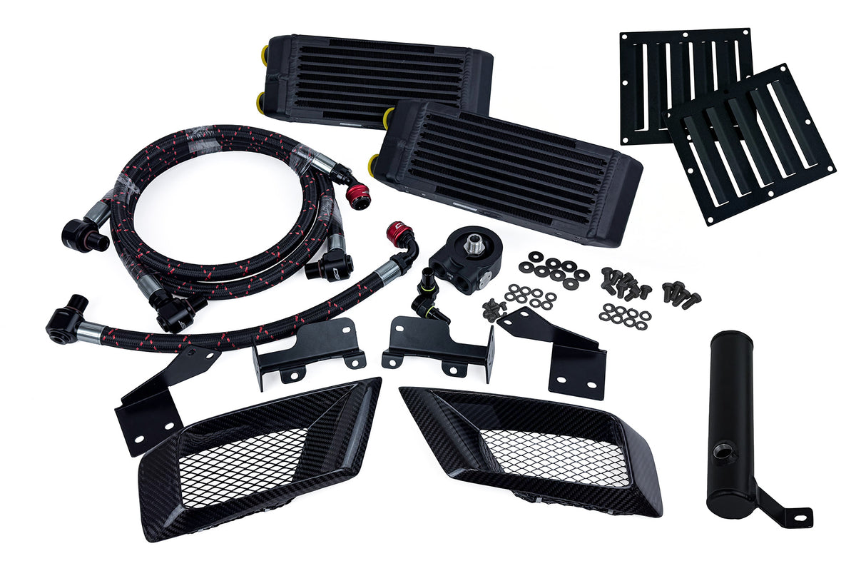 CSF Twin Engine Oil Cooler Kit for Honda Civic Type R FL5
