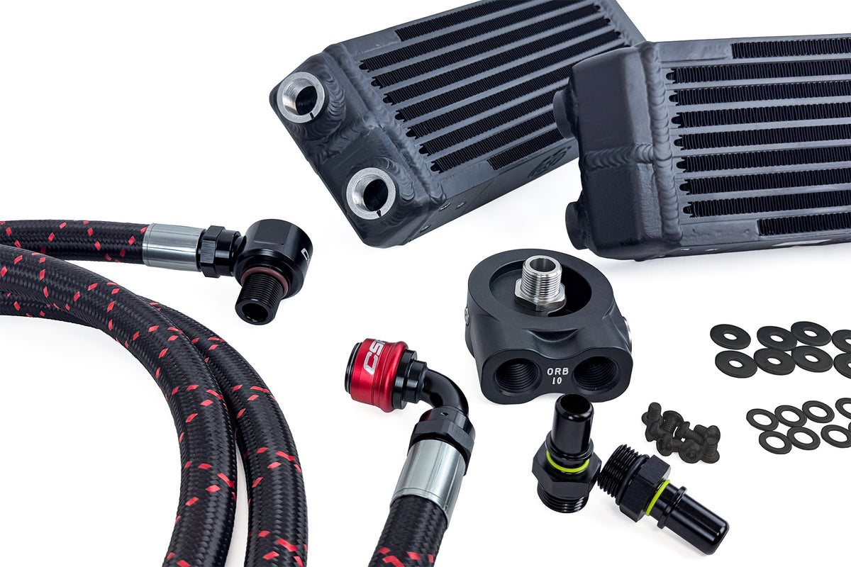 CSF Twin Engine Oil Cooler Kit for Honda Civic Type R FL5 - image 2