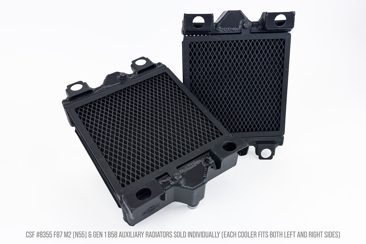 CSF Auxiliary Radiator for BMW F87 M2 (N55), M240i, 340i & 440i (Each) - image 7