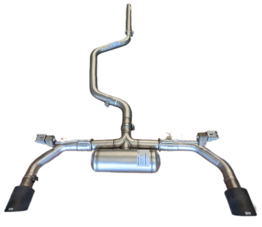 Remus GPF-Back Exhaust for VW Golf 8 CD | Dual 115mm Chrome Engraved
