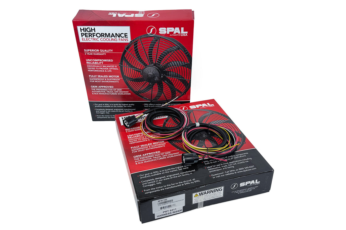 CSF Motorsport Dual-Pass Radiator Module with Shroud & Twin 14-inch SPAL Fans (Universal) - image 11