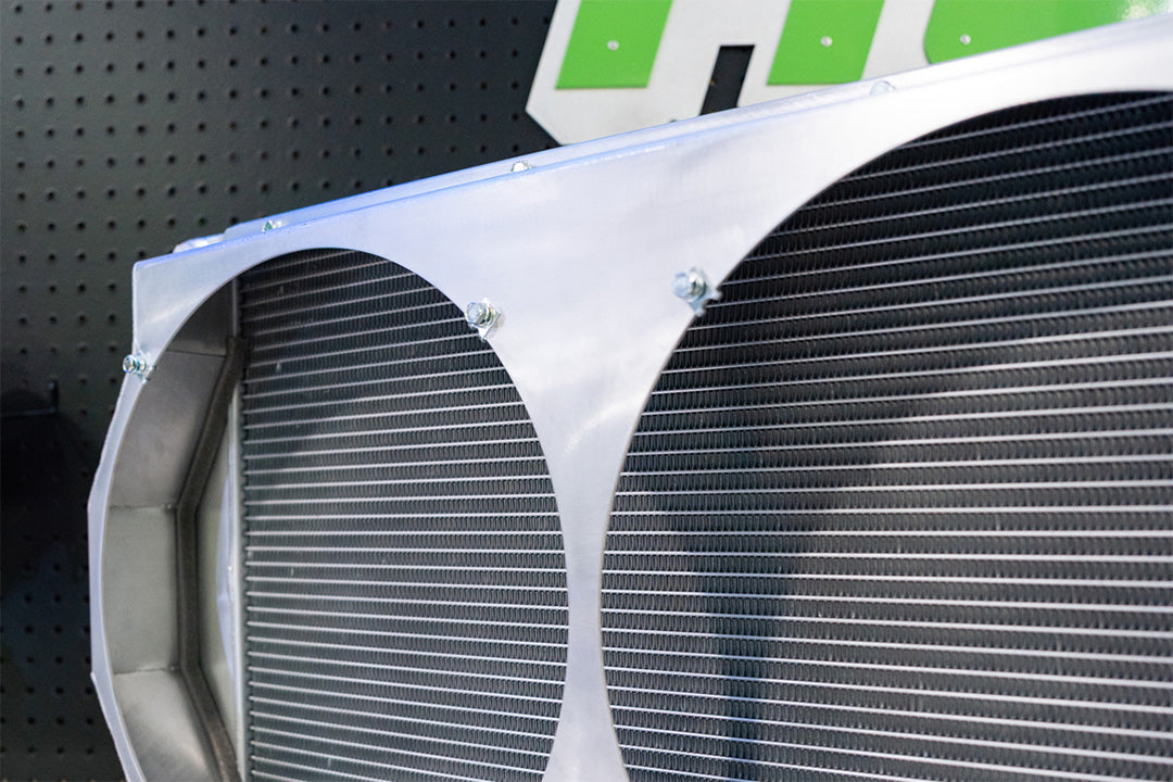 CSF Motorsport Dual-Pass Radiator Module with Shroud & Twin 14-inch SPAL Fans (Universal) - image 14
