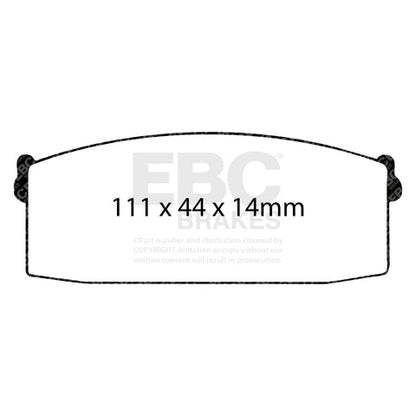 EBC Brakes Pad and Disc Kit (PDKF1430) Image 3