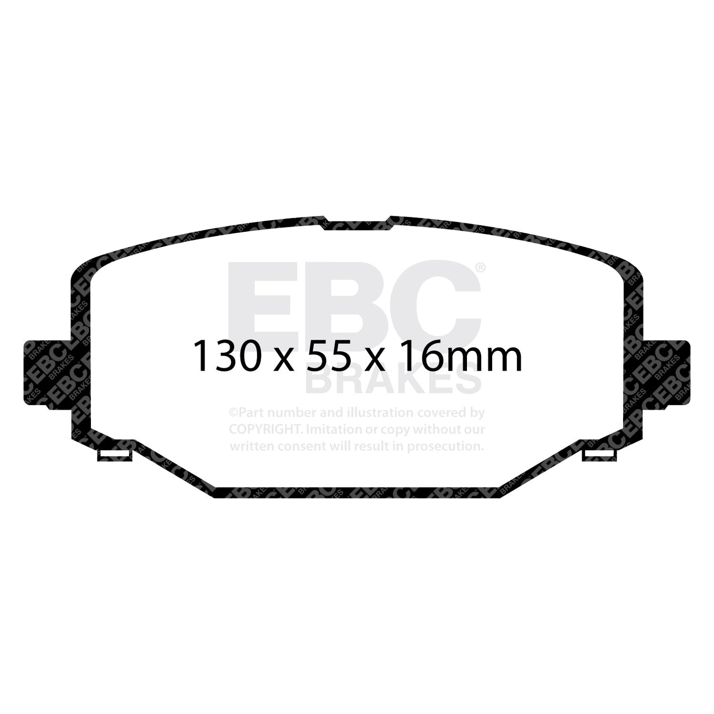 EBC Brakes Pad and Disc Full vehicle Kit (PD40K493)